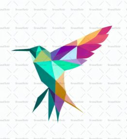 Geometrischer Kolibri